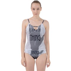 It s A Vulcan Thing Cut Out Top Tankini Set