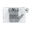 It s A Vulcan Thing Canvas Cosmetic Bag (Large) View2