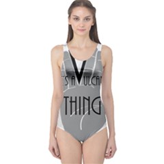 Vulcan Thing One Piece Swimsuit by Howtobead