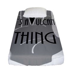 Vulcan Thing Fitted Sheet (single Size) by Howtobead