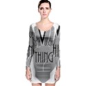 Vulcan Thing Long Sleeve Bodycon Dress View1