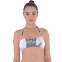 Vulcan Thing Halter Bandeau Bikini Top View1