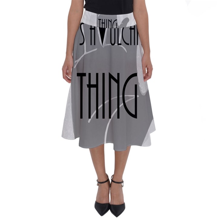 Vulcan Thing Perfect Length Midi Skirt