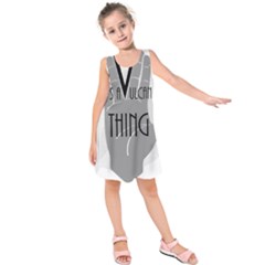 Vulcan Thing Kids  Sleeveless Dress by Howtobead