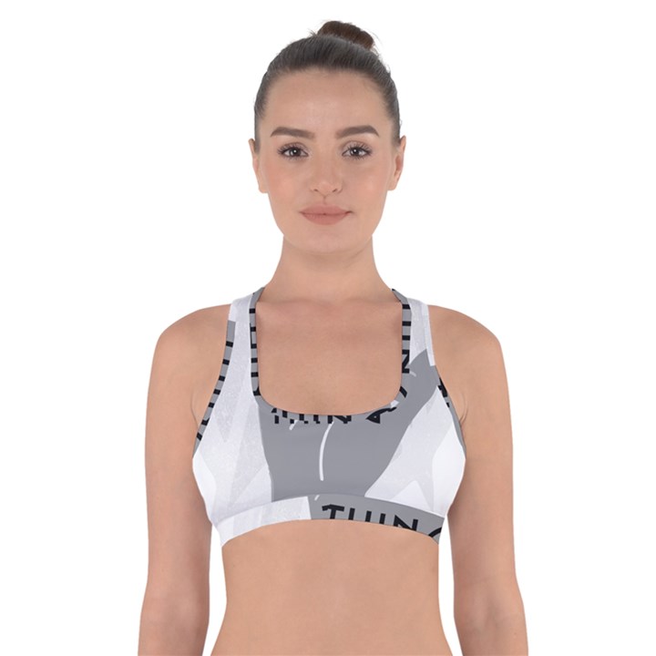 Vulcan Thing Cross Back Sports Bra