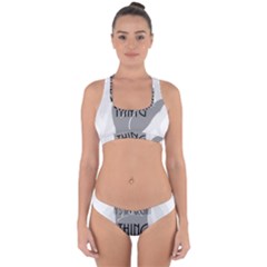 Vulcan Thing Cross Back Hipster Bikini Set by Howtobead