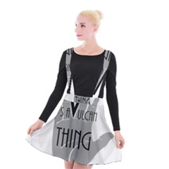 Vulcan Thing Suspender Skater Skirt by Howtobead