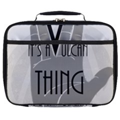 Vulcan Thing Full Print Lunch Bag by Howtobead