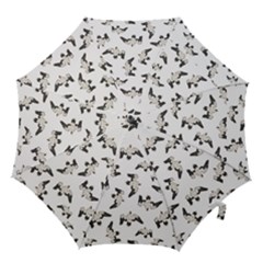 Birds Pattern Photo Collage Hook Handle Umbrellas (medium) by dflcprints