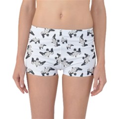 Birds Pattern Photo Collage Boyleg Bikini Bottoms by dflcprints