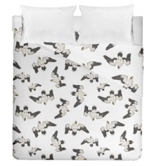 Birds Pattern Photo Collage Duvet Cover Double Side (queen Size) by dflcprints