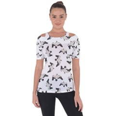 Birds Pattern Photo Collage Short Sleeve Top by dflcprints