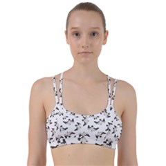 Birds Pattern Photo Collage Line Them Up Sports Bra by dflcprints