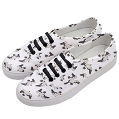 Birds Pattern Photo Collage Women s Classic Low Top Sneakers by dflcprints