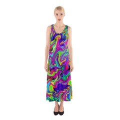 Artwork By Patrick-pattern-15 Sleeveless Maxi Dress by ArtworkByPatrick