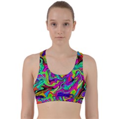 Artwork By Patrick-pattern-15 Back Weave Sports Bra by ArtworkByPatrick