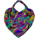 ARTWORK BY PATRICK-Pattern-15 Giant Heart Shaped Tote View1