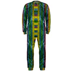 Summer Night After The Rain Decorative Onepiece Jumpsuit (men)  by pepitasart