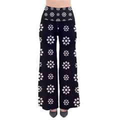 Dark Stylized Floral Pattern Pants by dflcprints