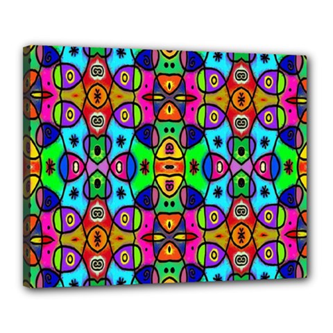 Artwork By Patrick-pattern-18 Canvas 20  X 16  by ArtworkByPatrick