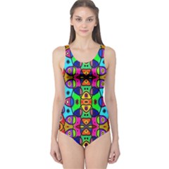 Artwork By Patrick-pattern-18 One Piece Swimsuit by ArtworkByPatrick