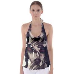 Femininely Badass Babydoll Tankini Top by sirenstore