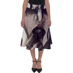 Femininely Badass Perfect Length Midi Skirt by sirenstore