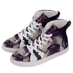 Femininely Badass Women s Hi-top Skate Sneakers by sirenstore