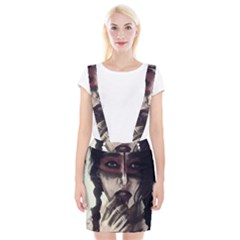 Femininely Badass Braces Suspender Skirt by sirenstore