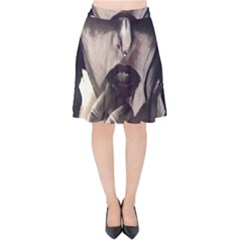 Femininely Badass Velvet High Waist Skirt by sirenstore