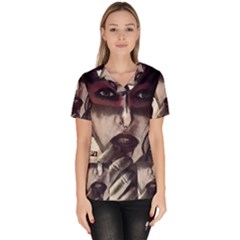 Femininely Badass Scrub Top by sirenstore