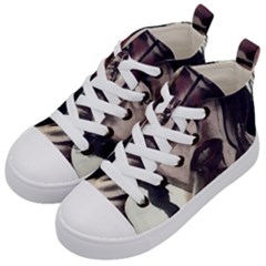 Femininely Badass Kid s Mid-top Canvas Sneakers