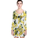 Lemons print Long Sleeve Bodycon Dress View1