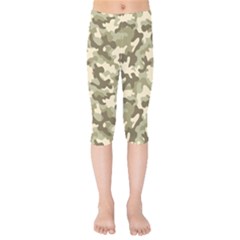 Camouflage 03 Kids  Capri Leggings  by quinncafe82