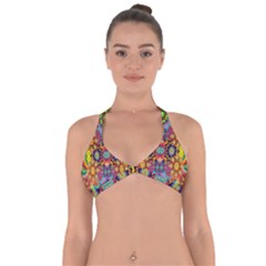 Artwork By Patrick-pattern-22 Halter Neck Bikini Top by ArtworkByPatrick