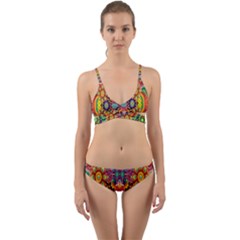 Artwork By Patrick-pattern-22 Wrap Around Bikini Set by ArtworkByPatrick