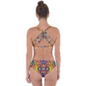 ARTWORK BY PATRICK-Pattern-22 Criss Cross Bikini Set View2