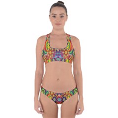 Artwork By Patrick-pattern-22 Cross Back Hipster Bikini Set by ArtworkByPatrick