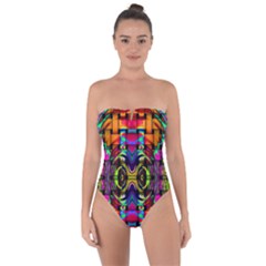  Tie Back One Piece Swimsuit by ArtworkByPatrick