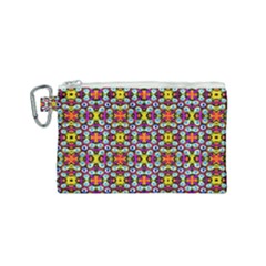 Pattern-28 Canvas Cosmetic Bag (small)