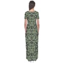 Camouflage Ornate Pattern Short Sleeve Maxi Dress View2