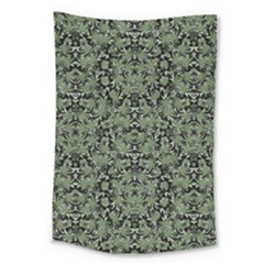 Camouflage Ornate Pattern Large Tapestry by dflcprints