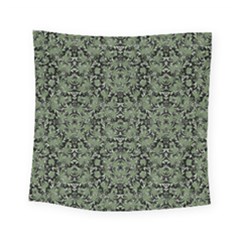 Camouflage Ornate Pattern Square Tapestry (small) by dflcprints