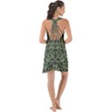 Camouflage Ornate Pattern Show Some Back Chiffon Dress View2