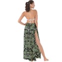 Camouflage Ornate Pattern Maxi Chiffon Tie-Up Sarong View2