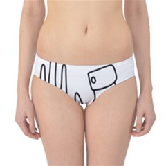 Hands Hipster Bikini Bottoms