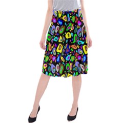 Artwork By Patrick-pattern-30 Midi Beach Skirt by ArtworkByPatrick