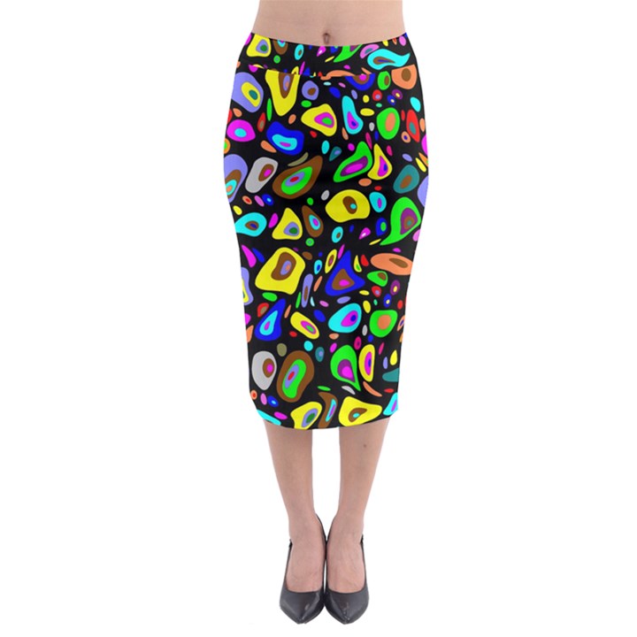 ARTWORK BY PATRICK-Pattern-30 Midi Pencil Skirt