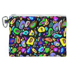 Artwork By Patrick-pattern-30 Canvas Cosmetic Bag (xl)