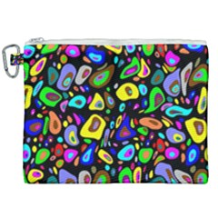 Artwork By Patrick-pattern-30 Canvas Cosmetic Bag (xxl)